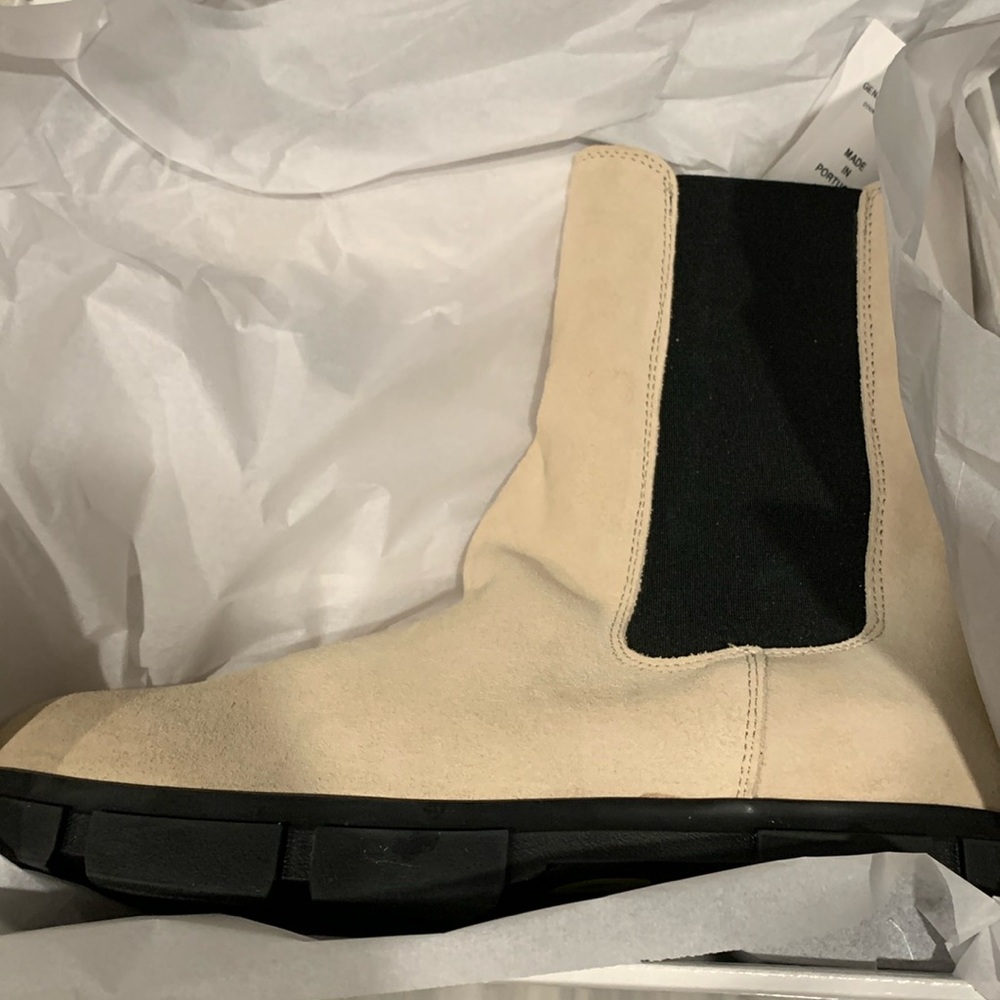 CRUZA TENDENCIA Made in Portugal Chelsea Suede Leather Boots - Picture 8 of 17